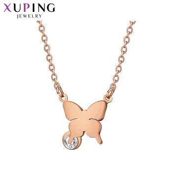 Xuping Fashion Temperament Ladies butterfly Shape Long Necklace High Quality for Women Animal Shaped Gift M103.9-40595
Xuping Fashion Temperament Ladies butterfly Shape Long Necklace High Quality for Women Animal Shaped Gift M103.9-40595