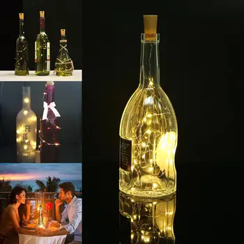 6pcs 2m 20LED Flame Stopper Bottles Lamps Copper Wire String Outdoor Party Home Holiday Lighting Decorative Light
6pcs 2m 20LED Flame Stopper Bottles Lamps Copper Wire String Outdoor Party Home Holiday Lighting Decorative Light