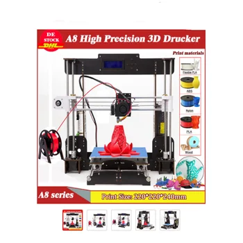 CTC 3D Printer Frame High Precision Impressora DIY Kit i3 Upgradest High Precision Reprap Resume Power Failure Printing
CTC 3D Printer Frame High Precision Impressora DIY Kit i3 Upgradest High Precision Reprap Resume Power Failure Printing