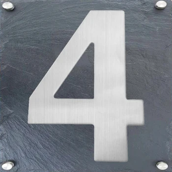 15cm 6 Inch Floating House Numbers Door Sign Mounted, Stainless Steel Brushed Nickel House Number Sign #4 Huisnummer Outdoor
15cm 6 Inch Floating House Numbers Door Sign Mounted, Stainless Steel Brushed Nickel House Number Sign #4 Huisnummer Outdoor