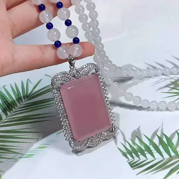 Natural high ice color jade ice moistening Wushi brand Pendant 925 Silver
Natural high ice color jade ice moistening Wushi brand Pendant 925 Silver