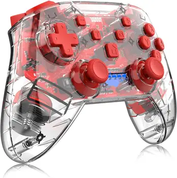 Transparent Wireless Switch Controller For Nintendo Switch/Switch Lite, Switch Remote Pro Control Games Joystick Gamepad Access
Transparent Wireless Switch Controller For Nintendo Switch/Switch Lite, Switch Remote Pro Control Games Joystick Gamepad Access