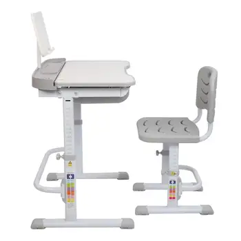 70CM Lifting Adjustable Kids Studying Desk Table Can Tilt Children Learning Table And Chair Gray With Reading Stand Wholesale
70CM Lifting Adjustable Kids Studying Desk Table Can Tilt Children Learning Table And Chair Gray With Reading Stand Wholesale