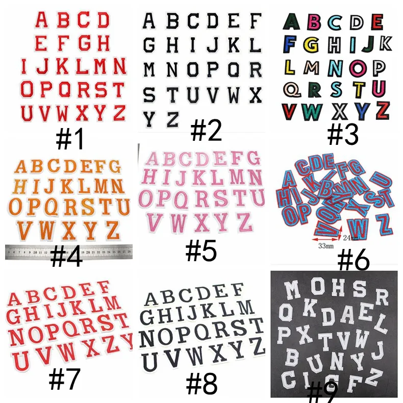 FengJu mini letter Patches towel iron on Applique Embroideried Patch for Clothes T-shirt DIY Decoration Patchwork new 26pcs/set
FengJu mini letter Patches towel iron on Applique Embroideried Patch for Clothes T-shirt DIY Decoration Patchwork new 26pcs/set