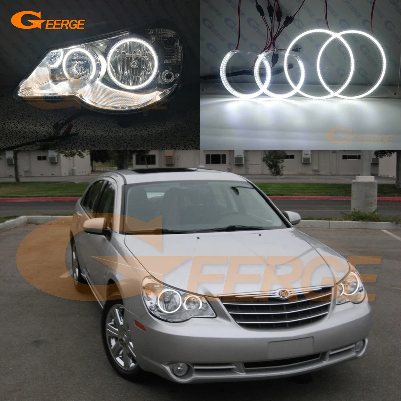For Chrysler Sebring 2007 2008 2009 2010 Excellent led angel eyes Ultrabright illumination smd led Angel Eyes Halo Ring kit
For Chrysler Sebring 2007 2008 2009 2010 Excellent led angel eyes Ultrabright illumination smd led Angel Eyes Halo Ring kit