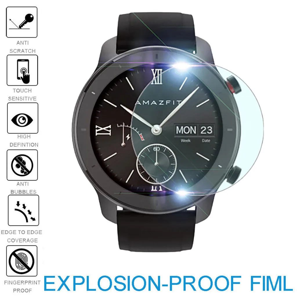 TPU Screen Protector 2019 for Xiaomi AMAZFIT GTR Smart Watch 42mm Cover Clear Protective Film Screen Protector 3/5Pack 19Jul
TPU Screen Protector 2019 for Xiaomi AMAZFIT GTR Smart Watch 42mm Cover Clear Protective Film Screen Protector 3/5Pack 19Jul