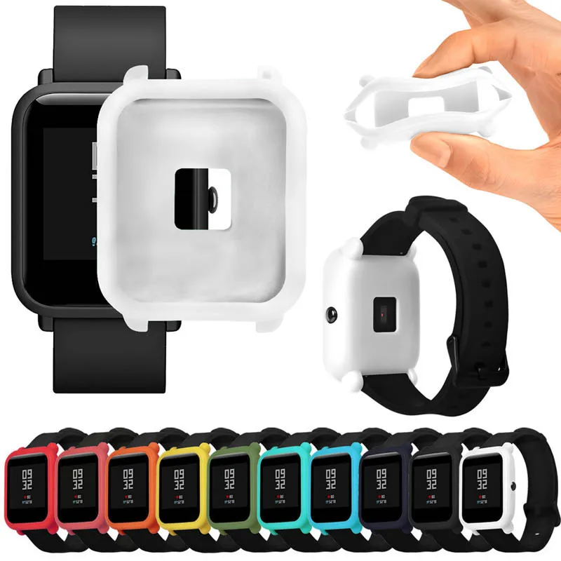 Soft TPU Protection Silicone Full Case Cover Full Cover Cases for Huami Amazfit Bip Youth Watch VH99
Soft TPU Protection Silicone Full Case Cover Full Cover Cases for Huami Amazfit Bip Youth Watch VH99