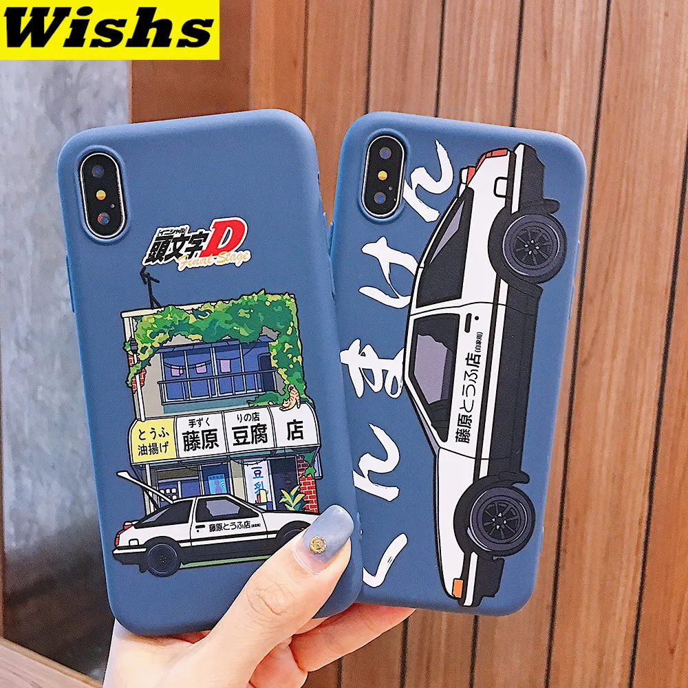 For iPhone 11 Pro MAX Cute Japan Cartoon Initial D Fujiwara Tofu Shop Soft TPU Case For iPhone XS XR XS MAX X 6 6S 7 8 Plus Case
For iPhone 11 Pro MAX Cute Japan Cartoon Initial D Fujiwara Tofu Shop Soft TPU Case For iPhone XS XR XS MAX X 6 6S 7 8 Plus Case