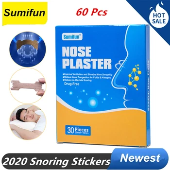 60 Pcs / 2 Box Anti Snoring Strips Small Or Large Better Breathe Nasal Strip Reduce Snoring Aid Device Health Sleep Well
60 Pcs / 2 Box Anti Snoring Strips Small Or Large Better Breathe Nasal Strip Reduce Snoring Aid Device Health Sleep Well