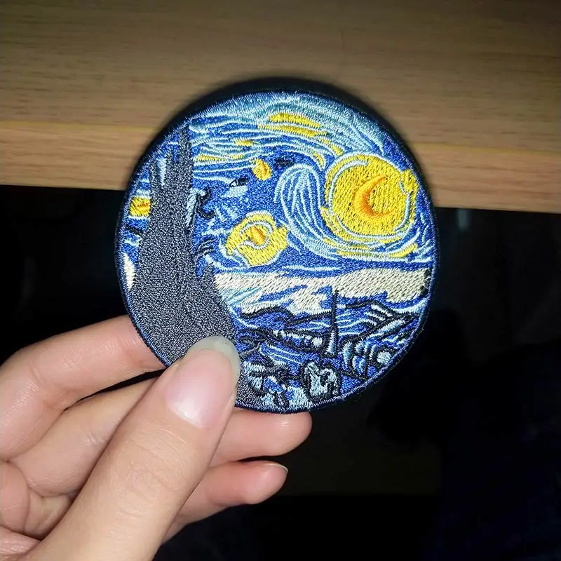 DIY Thermo Stickers On Clothes Stripes Mona Lisa Patch Van Gogh Breaking Bad Stranger Things Patch Art Parches For Clothing
DIY Thermo Stickers On Clothes Stripes Mona Lisa Patch Van Gogh Breaking Bad Stranger Things Patch Art Parches For Clothing