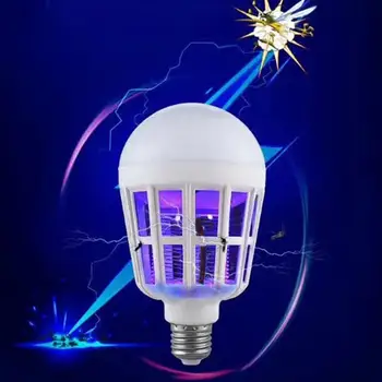 E27 Mosquito Bulb Mosquito Light Electric Fly Zapper Insect Trap Voiceless Pest Bug White Moths Killer Flying Insects Delicate
E27 Mosquito Bulb Mosquito Light Electric Fly Zapper Insect Trap Voiceless Pest Bug White Moths Killer Flying Insects Delicate