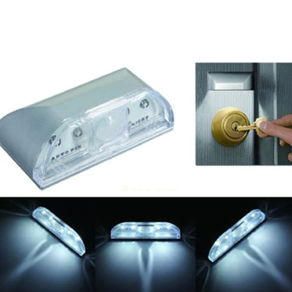 2020 Night Light PIR Infrared IR Wireless Auto Sensor Motion Detector Keyhole 4 LED Light Lamp Battery Cabinet Closet Light
2020 Night Light PIR Infrared IR Wireless Auto Sensor Motion Detector Keyhole 4 LED Light Lamp Battery Cabinet Closet Light