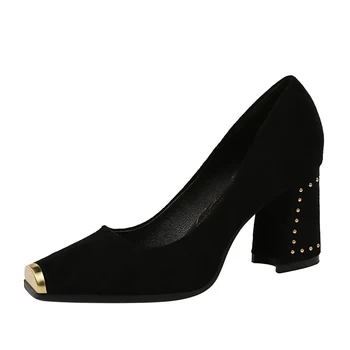 Nightclub Rivets Lady Dress Shoes Women Pumps Festival Party Wedding Shoes Formal Pumps Sexy Chunky High Heels FIS167 
Nightclub Rivets Lady Dress Shoes Women Pumps Festival Party Wedding Shoes Formal Pumps Sexy Chunky High Heels FIS167