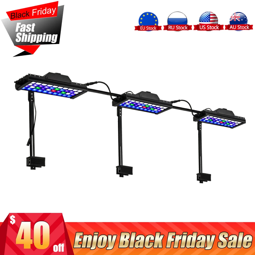 PopBloom LED Lighting For Marine Fish Tank Arm Mounting Kit Akvaryum Chihiros 3pcs Spectrum Timer Programmable Aquarium MJ3BP3
PopBloom LED Lighting For Marine Fish Tank Arm Mounting Kit Akvaryum Chihiros 3pcs Spectrum Timer Programmable Aquarium MJ3BP3