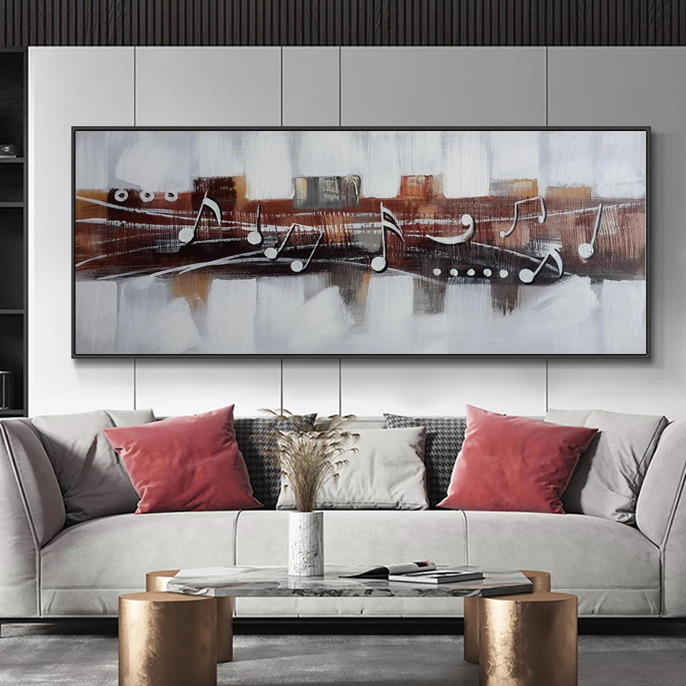Abstract Musical Notes Oil Painting 100% Hand Painted On Canvas Modern Wall Art Painting Without Frame For Living Room Decor
Abstract Musical Notes Oil Painting 100% Hand Painted On Canvas Modern Wall Art Painting Without Frame For Living Room Decor