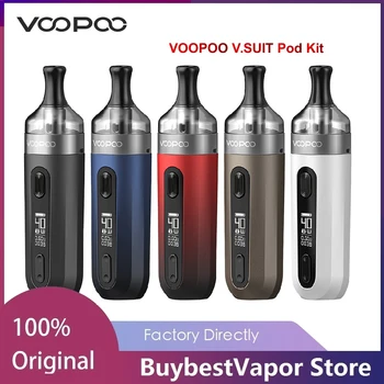 Original VOOPOO V.SUIT 40W VW Pod Kit 1200mAh Built-in Battery Fit PnP-TR1/ PnP-TM2 Coils W/ OLED Screen W/ 2ml Capacity Pod
Original VOOPOO V.SUIT 40W VW Pod Kit 1200mAh Built-in Battery Fit PnP-TR1/ PnP-TM2 Coils W/ OLED Screen W/ 2ml Capacity Pod