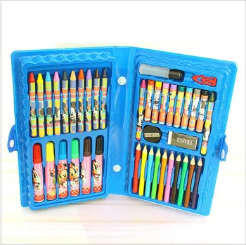 42 pcs super mega art set Non-toxic watercolor pen Creative Learning stationery artistic drawing sets gift for kids
42 pcs super mega art set Non-toxic watercolor pen Creative Learning stationery artistic drawing sets gift for kids
