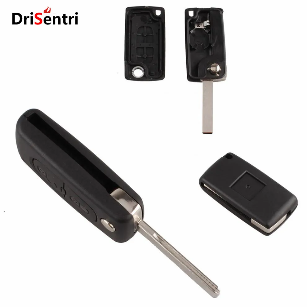 2 Button Car Replacement Flip Key Fob Case Shell Blade for PEUGEOT 207 307 308 & 407 New Listing
2 Button Car Replacement Flip Key Fob Case Shell Blade for PEUGEOT 207 307 308 & 407 New Listing