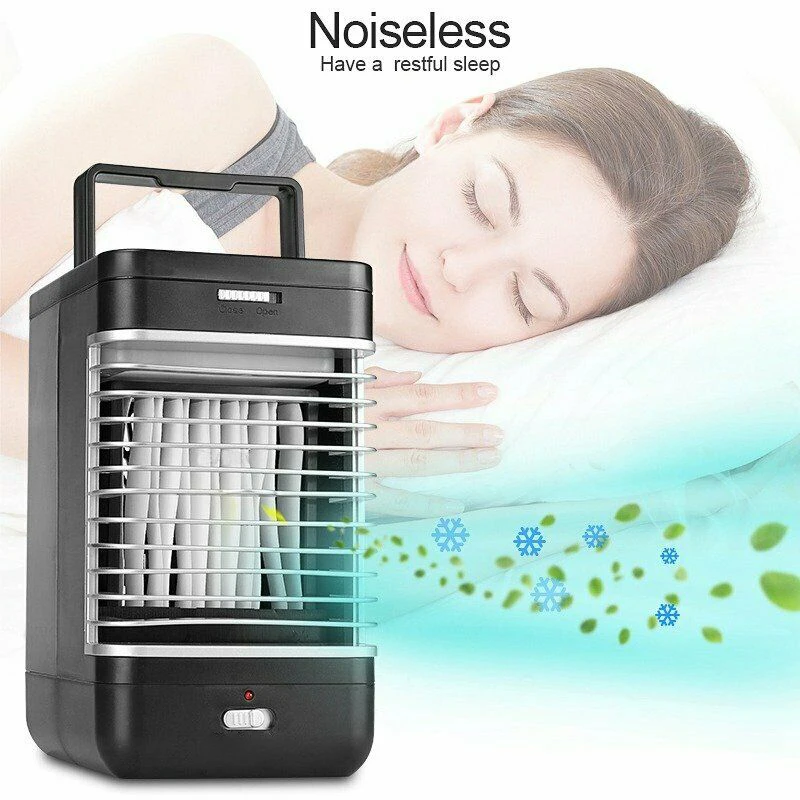 Mini USB Portable Air Conditioner Conditioning Humidifier Purifier Air Cooler Personal Space Cooling Fan For Office Home
Mini USB Portable Air Conditioner Conditioning Humidifier Purifier Air Cooler Personal Space Cooling Fan For Office Home