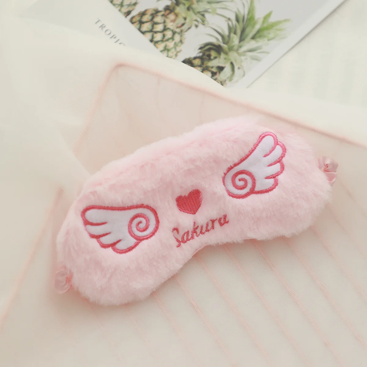 Cartoon Card Captor Sakura Plush Creative Unisex Sleeping Shading Eye Mask Soft Stuffed Plush Pigs Cute Magic Wands Toy
Cartoon Card Captor Sakura Plush Creative Unisex Sleeping Shading Eye Mask Soft Stuffed Plush Pigs Cute Magic Wands Toy
