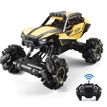 

JTY Toys RC Car 4WD Lateral Drift Remote Control Car Mecanum Stunt Climbing Vehicle 360° Rotation Radio Buggy Toy For Children