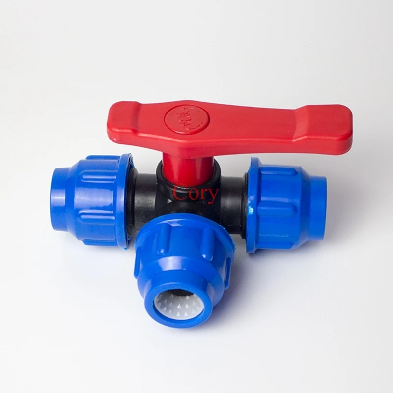 1PC PE Tee Type union swivel 1/2" 3/4" 1" 1.2" 1.5" quick connector water pipe fittings Plastic ball valve 3 way valve switch
1PC PE Tee Type union swivel 1/2" 3/4" 1" 1.2" 1.5" quick connector water pipe fittings Plastic ball valve 3 way valve switch
