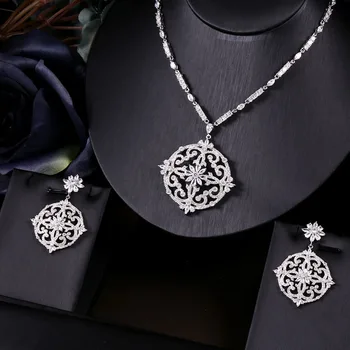 JaneKelly White Nigeria 2pcs Zirconia Necklace Sets For Women Party, Dubai Nigeria CZ Crystal Wedding Bridal Jewelry Sets
JaneKelly White Nigeria 2pcs Zirconia Necklace Sets For Women Party, Dubai Nigeria CZ Crystal Wedding Bridal Jewelry Sets