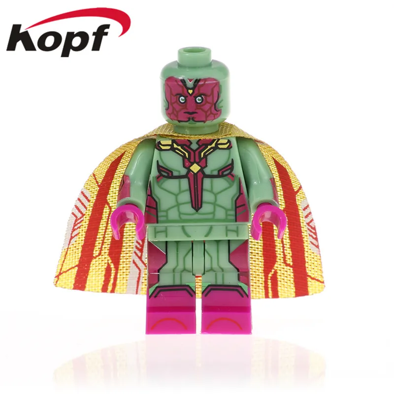 Avenger 3 Building Blocks Vision Bucky Winter Soldier Tree Man Bricks Figures Action Dolls For Children Toys XH 946
Avenger 3 Building Blocks Vision Bucky Winter Soldier Tree Man Bricks Figures Action Dolls For Children Toys XH 946