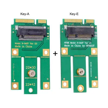 Chenyang A-key E-key M.2 NGFF PCBA Converter Wifi to Mini PCI-E Adapter for Bluetooth Wireless Wlan Card AX200 9260 8265 8260
Chenyang A-key E-key M.2 NGFF PCBA Converter Wifi to Mini PCI-E Adapter for Bluetooth Wireless Wlan Card AX200 9260 8265 8260