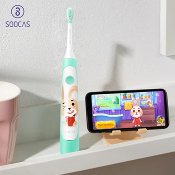 SOOCAS C1 Children Electric Toothbrush Sonic Wireless Charging Brush Teeth Child Kid Xiaomi Automatic Toothbrush IPX7 Waterproof
SOOCAS C1 Children Electric Toothbrush Sonic Wireless Charging Brush Teeth Child Kid Xiaomi Automatic Toothbrush IPX7 Waterproof