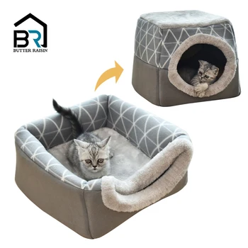 Pet Cat Sleeping Bed Dual Use Indoor Kitten Kennel House Warm Small for Cats Dogs Nest Non-slip Soft Dog Cat Cave Beds L/XL
Pet Cat Sleeping Bed Dual Use Indoor Kitten Kennel House Warm Small for Cats Dogs Nest Non-slip Soft Dog Cat Cave Beds L/XL