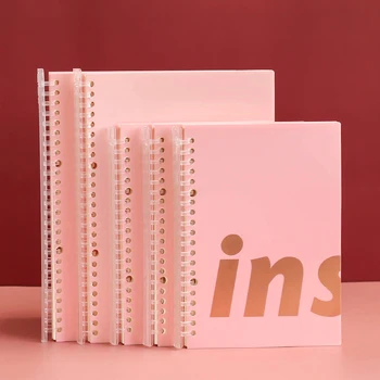 Bronzing Ins Pink A5 B5 Spiral Notebook Binder Creative Soft Loose-leaf Notebook School Office Planner Book Meeting Table Note
Bronzing Ins Pink A5 B5 Spiral Notebook Binder Creative Soft Loose-leaf Notebook School Office Planner Book Meeting Table Note