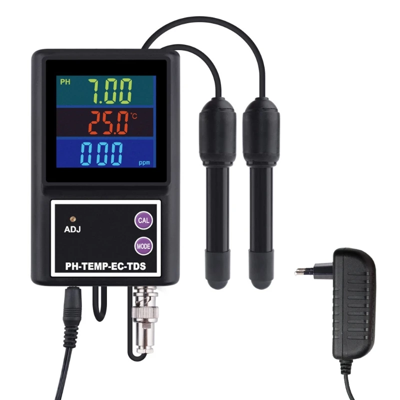 PH‑260BD Water Quality Monitor Bluetooth LCD Online PH/TDS/EC/Temperature Meter
PH‑260BD Water Quality Monitor Bluetooth LCD Online PH/TDS/EC/Temperature Meter
