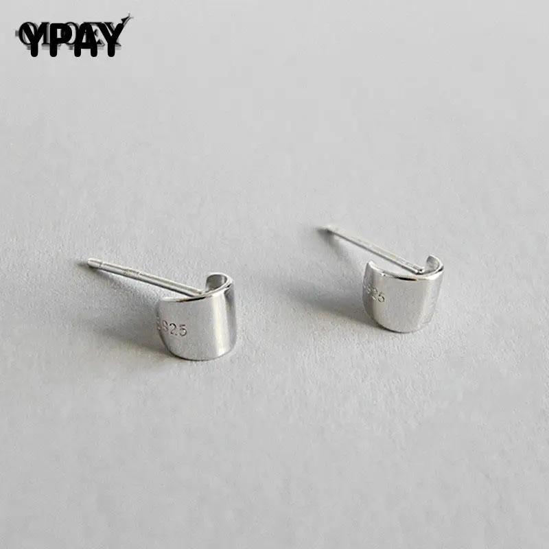 YPAY Genuine 925 Sterling Silver Stud Earrings for Girls Ladies Geometric Mini Curve Small Earring Anti-Allergy Jewelry YME167
YPAY Genuine 925 Sterling Silver Stud Earrings for Girls Ladies Geometric Mini Curve Small Earring Anti-Allergy Jewelry YME167