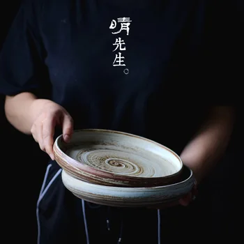 Manual Deep Pottery Tableware Ceramics Basin Tray A Plate The Dishes Household Fruits Disc Concise Japanese Food Device
Manual Deep Pottery Tableware Ceramics Basin Tray A Plate The Dishes Household Fruits Disc Concise Japanese Food Device