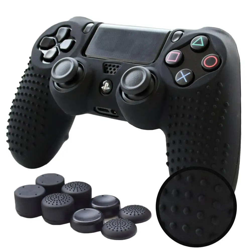 ZOMTOP Anti Slip Silicone Protective Skin Case For Sony PlayStation 4 PS4 DS4 Pro Slim Controller Thumb Grip Caps
ZOMTOP Anti Slip Silicone Protective Skin Case For Sony PlayStation 4 PS4 DS4 Pro Slim Controller Thumb Grip Caps
