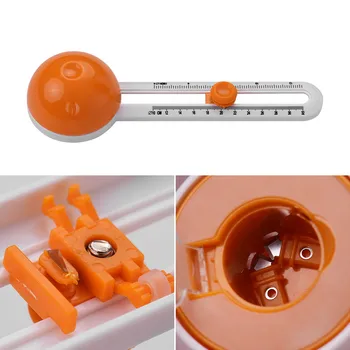 Rotary Circle Cutter Mini Paper Trimmer Adjustable Circle Hole Cutter Tool with 2 Replaceable Blades for Paper Cards Photos
Rotary Circle Cutter Mini Paper Trimmer Adjustable Circle Hole Cutter Tool with 2 Replaceable Blades for Paper Cards Photos