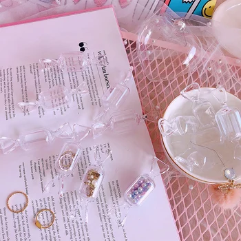 Mini Storage Box Transparent Candy Modeling Ring Earring Jewelry Storage Organizer Portable Storage Case
Mini Storage Box Transparent Candy Modeling Ring Earring Jewelry Storage Organizer Portable Storage Case