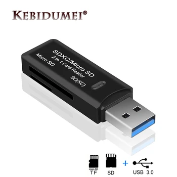 Kebidumei USB 3.0 Multi Smart Memory Card Reader OTG Type C Adapter Mini Card Reader For Micro SD/TF/CF/MS For Computer Laptop
Kebidumei USB 3.0 Multi Smart Memory Card Reader OTG Type C Adapter Mini Card Reader For Micro SD/TF/CF/MS For Computer Laptop