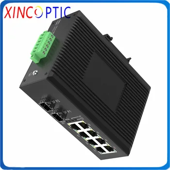 8POE IEEE802.3af/at+2SFP, excluding SFP, 10/100/1000M 2 Fiber and 8RJ45 Din-Rail Mount Industrial Ethernet PoE Switch
8POE IEEE802.3af/at+2SFP, excluding SFP, 10/100/1000M 2 Fiber and 8RJ45 Din-Rail Mount Industrial Ethernet PoE Switch