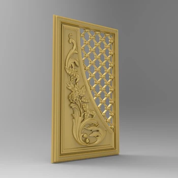 Morning glory Curved panel relief 3D model STL format file CNC router ArtCAM Aspire Type3 JDpaint engraving carving file A2041
Morning glory Curved panel relief 3D model STL format file CNC router ArtCAM Aspire Type3 JDpaint engraving carving file A2041