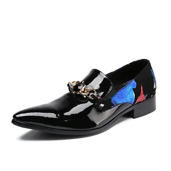 Zapatos Hombre Fashion Genuine Leather British Style Fashion Loafers Pointed Toe Casual Full Grain Leather Cow Leather Slip-on
Zapatos Hombre Fashion Genuine Leather British Style Fashion Loafers Pointed Toe Casual Full Grain Leather Cow Leather Slip-on