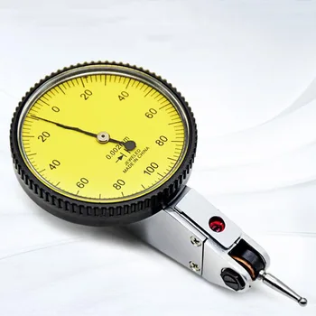 0-0.8mm Lever Dial Indicator Dial Gauge Bidirectional Scale Pointer Type Dial Gauge Dovetail Slot Dial Tester Measurement Tool
0-0.8mm Lever Dial Indicator Dial Gauge Bidirectional Scale Pointer Type Dial Gauge Dovetail Slot Dial Tester Measurement Tool