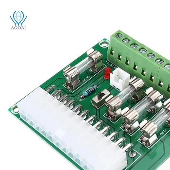 Desktop ATX power adapter board computer ATX power Supply Breakout Transfer Board Outlet Wiring Adapter Extension Module
Desktop ATX power adapter board computer ATX power Supply Breakout Transfer Board Outlet Wiring Adapter Extension Module