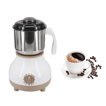 Electric Stainless Steel Coffee Bean Grinder Home Grinding Milling Machine Coffee Accessories(Eu Plug)
Electric Stainless Steel Coffee Bean Grinder Home Grinding Milling Machine Coffee Accessories(Eu Plug)