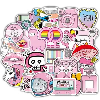 10/30/50pcs Kawaii Animal PINK Unicorn Cat Waterproof Stickers Skateboard Suitcase Motorcycle Guitar Graffiti Sticker Kids Toys
10/30/50pcs Kawaii Animal PINK Unicorn Cat Waterproof Stickers Skateboard Suitcase Motorcycle Guitar Graffiti Sticker Kids Toys