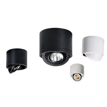 Surface Mounted Downlight Dimmable Ceiling Lamp 85-265V 5W 7W 9W 15W, 360 Degree Rotating COB Downlight Nordic Lighting
Surface Mounted Downlight Dimmable Ceiling Lamp 85-265V 5W 7W 9W 15W, 360 Degree Rotating COB Downlight Nordic Lighting