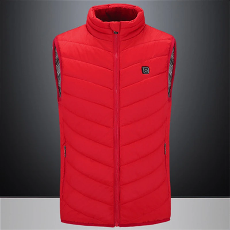 Men USB Electric Heated Vest Temperature Control Carbon Fiber Infrared Heating Waistcoat for Winter, S-XXXL
Men USB Electric Heated Vest Temperature Control Carbon Fiber Infrared Heating Waistcoat for Winter, S-XXXL
