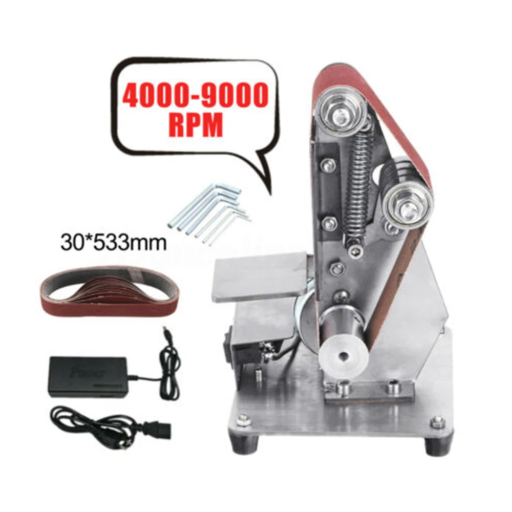 1pcs Adjustable Speed Belt Conveyor+10pcs Belts+5pcs Wrenches+1pcs Adapter DIY Mini Belt Sander Machine Abrasive
1pcs Adjustable Speed Belt Conveyor+10pcs Belts+5pcs Wrenches+1pcs Adapter DIY Mini Belt Sander Machine Abrasive