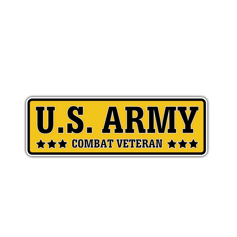 New Fashion Car Stickers US Army Combat Veteran Styling Decals Decals Bumper Bodywork Vinyl Car Interior KK15*5cm
New Fashion Car Stickers US Army Combat Veteran Styling Decals Decals Bumper Bodywork Vinyl Car Interior KK15*5cm